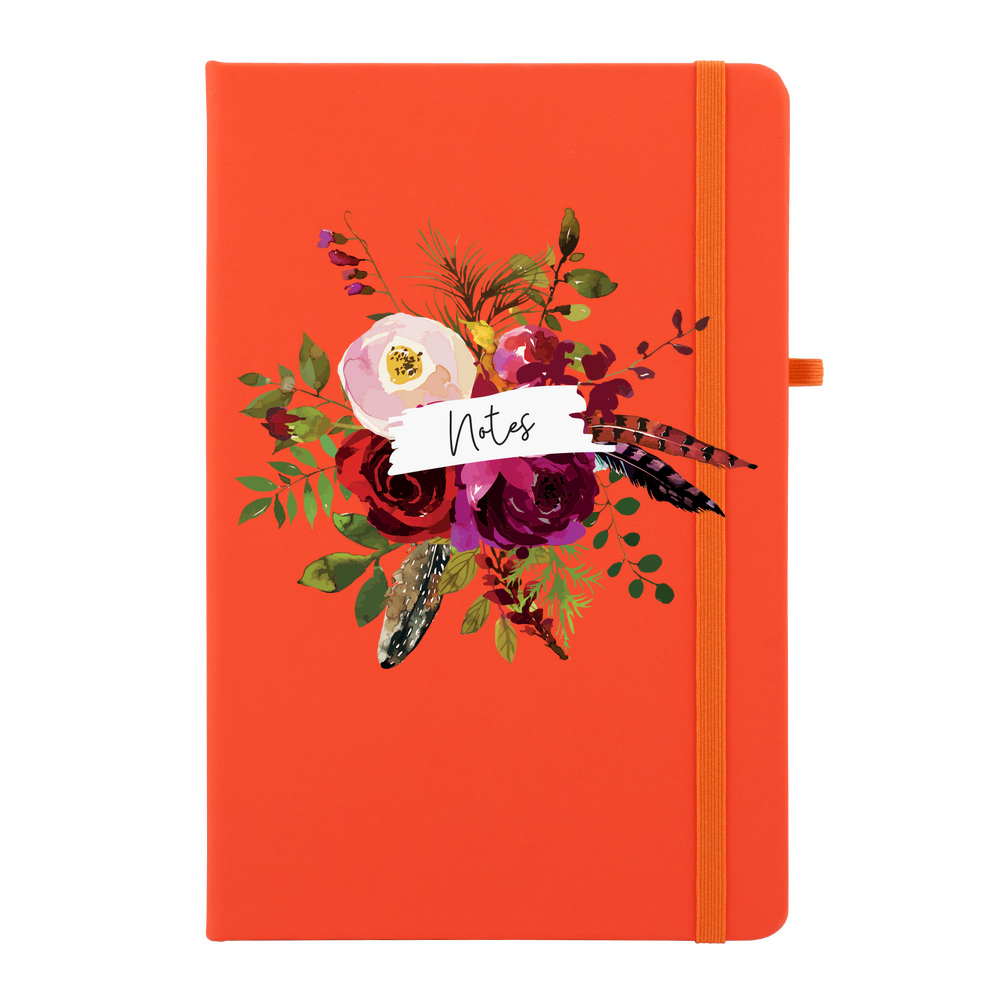 Notes Floral Bouquet Personalised Notebook - Image 5