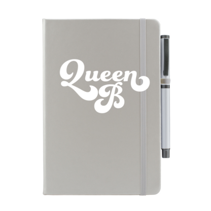 Queen B Personalised Notebook with Pen - Image 10