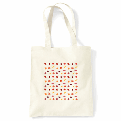 Autumn Leaves Cotton Tote Bag - Image 3