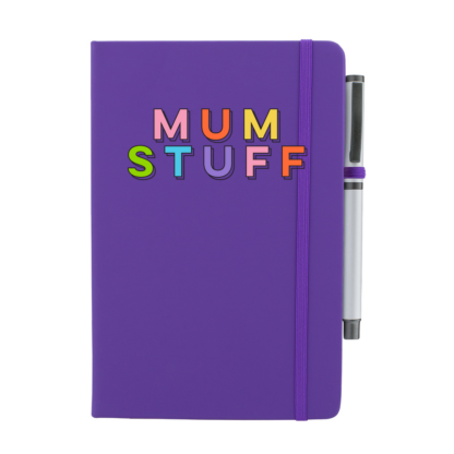 Mum Stuff Personalised Notebook with Pen - Image 10