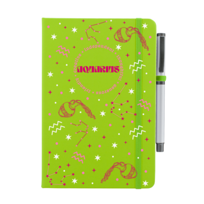 Aquarius Notebook with Pen - Image 10