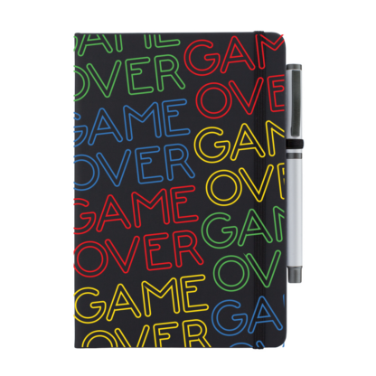 Game Over Notebook with Pen - Image 4