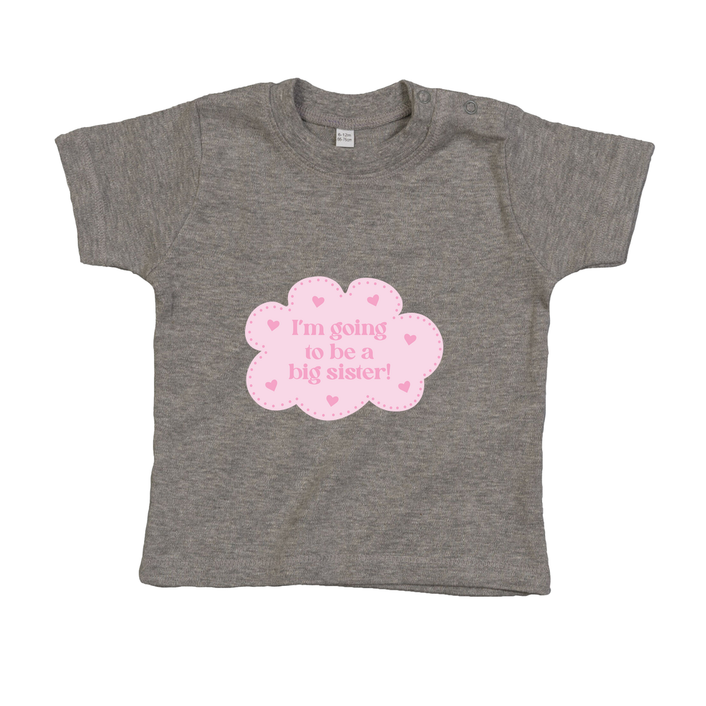 I'm Going To Be a Big Sister Baby/Toddler T-Shirt - Image 11