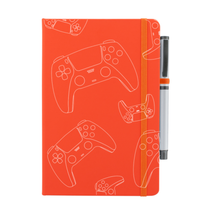 Game Controllers Personalised Notebook with Pen - Image 11