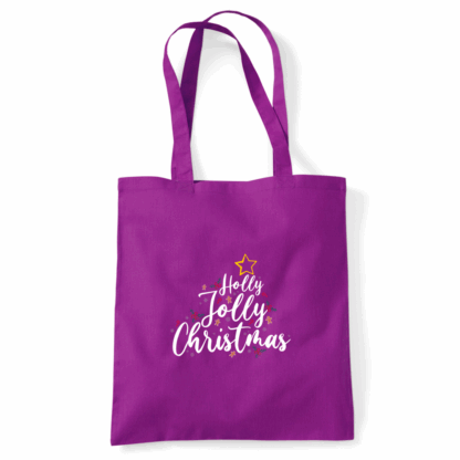 Holly Jolly Christmas Tote Bag - Image 25