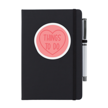 Things To Do Personalised Notebook with Pen - Image 12