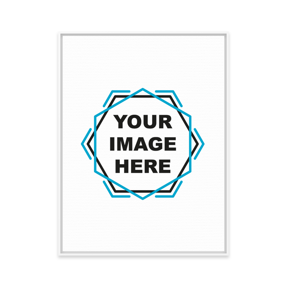 Custom White Framed Canvas - Portrait - Image 8