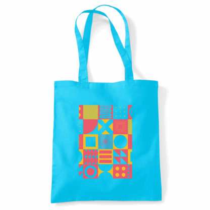 Square Patterns Tote Bag - Image 22