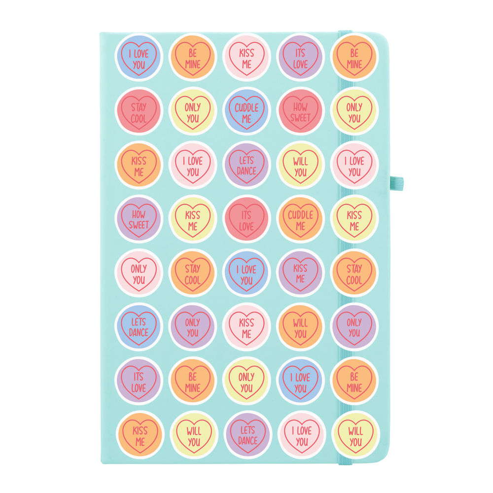 Candy Hearts Soft Feel Notebook - Image 11
