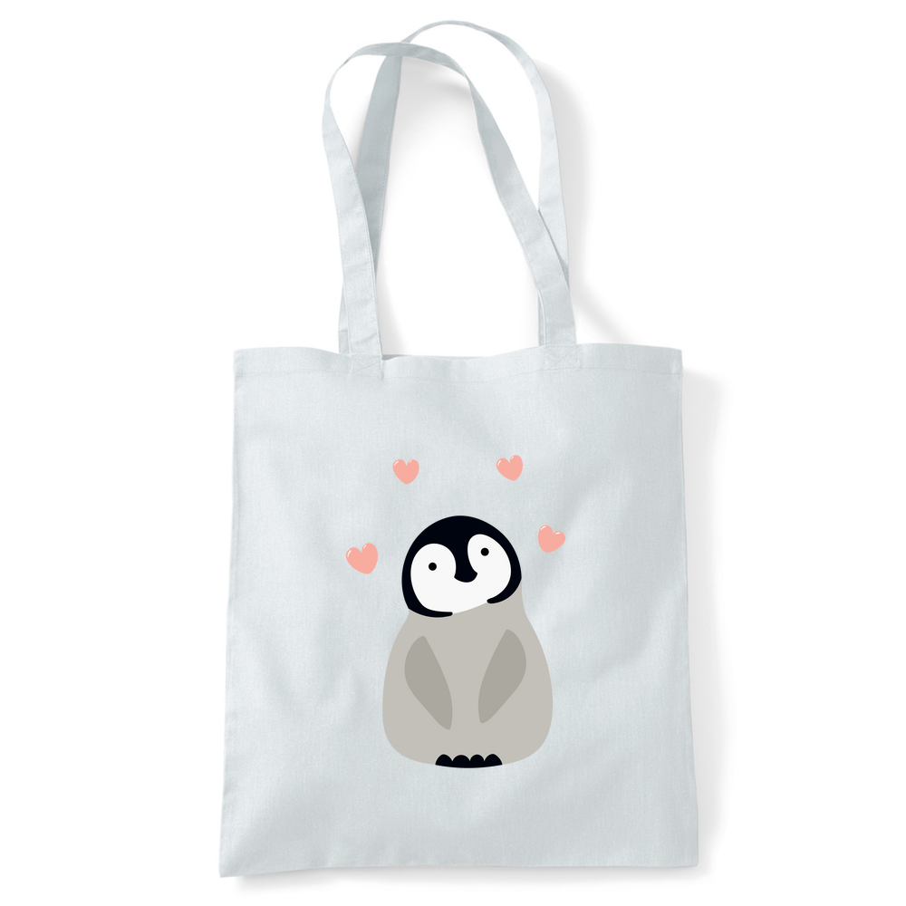 Penguin Organic Cotton Tote Bag - Image 45