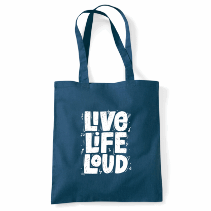 Live Life Loud Tote Bag - Image 19
