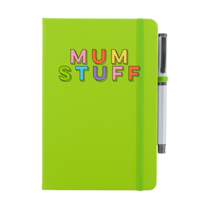 Mum Stuff Personalised Notebook with Pen - Image 6