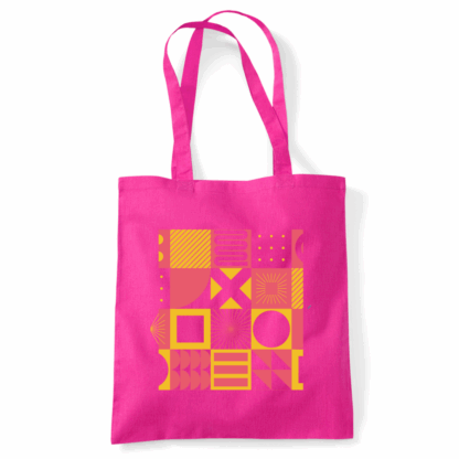 Square Patterns Tote Bag - Image 26
