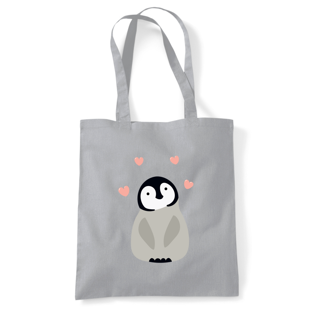 Penguin Organic Cotton Tote Bag - Image 6