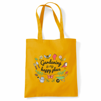 Gardening is my Happy Place Tote Bag - Image 24