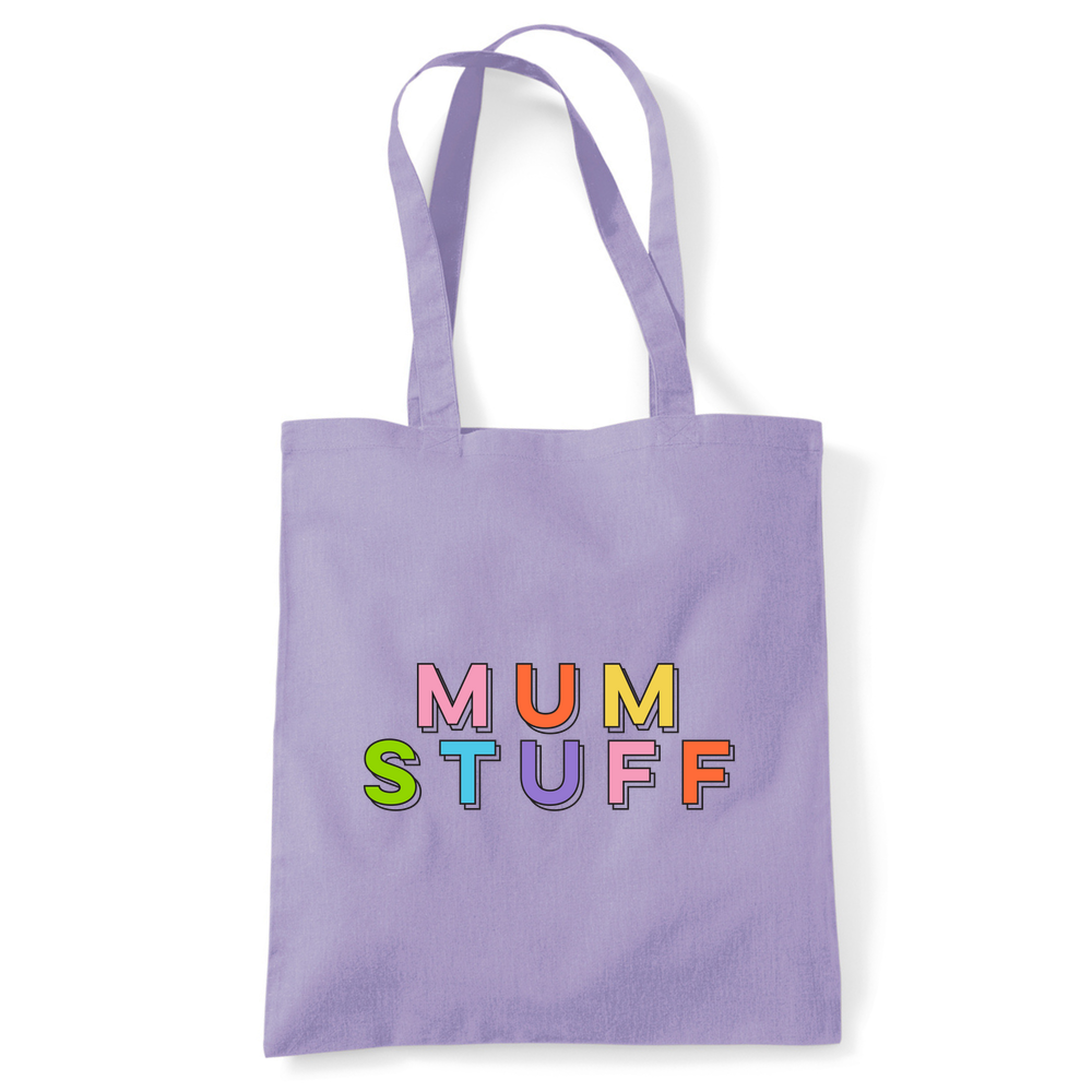 Mum Stuff Personalised Organic Cotton  Tote Bag - Image 17