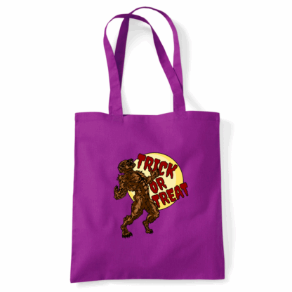 Trick or Treat Werewolf Personalised Tote Bag - Image 25