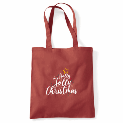 Holly Jolly Christmas Tote Bag - Image 47