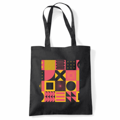 Square Patterns Tote Bag - Image 2