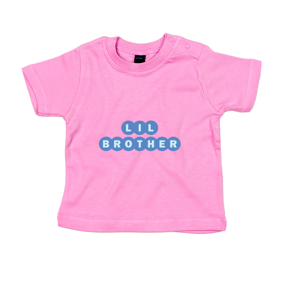 Lil Brother Personalised Baby/Toddler T-Shirt - Image 13