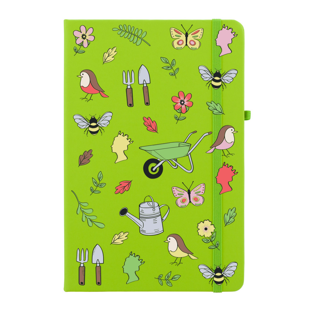 Gardening Pattern Personalised Notebook - Image 7