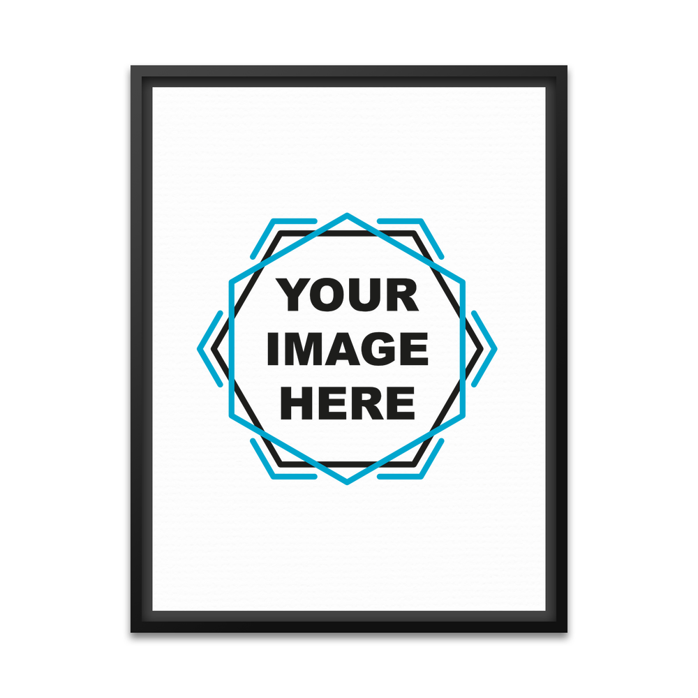 Custom Black Framed Canvas - Portrait - Image 6