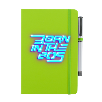 Born in The 80s Personalised Notebook with Pen - Image 10