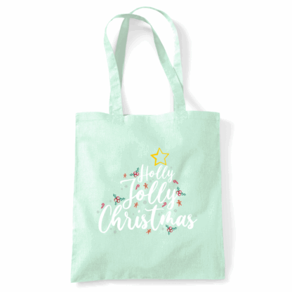 Holly Jolly Christmas Tote Bag - Image 44