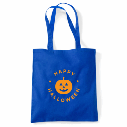 Happy Halloween Pumpkin Personalised Tote Bag - Image 9