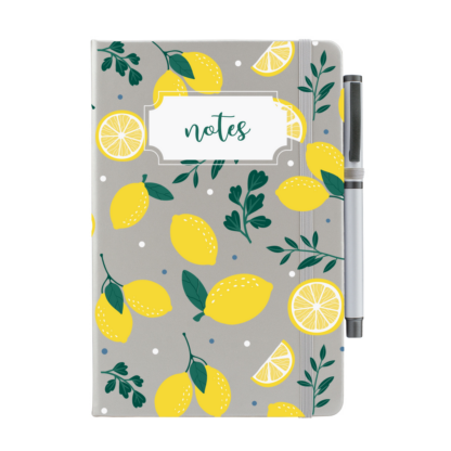Lemons Notebook with Pen - Image 6