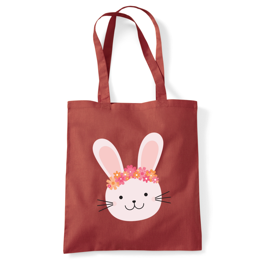 Rabbit Organic Cotton Tote Bag - Image 46