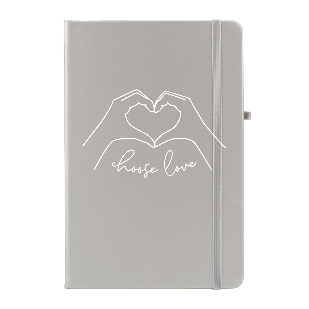 Choose Love Personalised Soft Feel Notebook - Image 4
