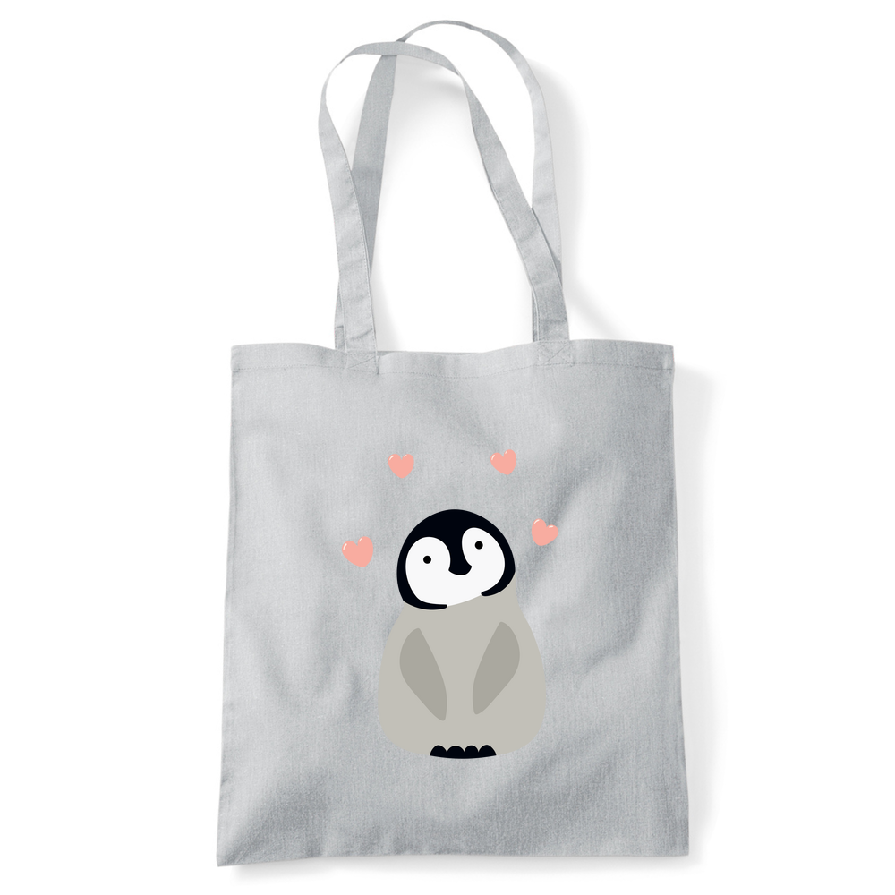 Penguin Organic Cotton Tote Bag - Image 5