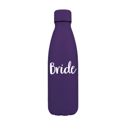 Bride Personalised Metal Bottle - Image 6