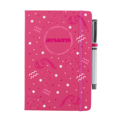 Aquarius Notebook with Pen - Image 5