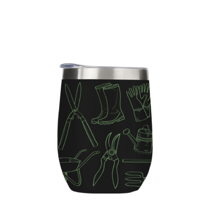 Garden Tools Metal Drinks Tumbler - Image 3