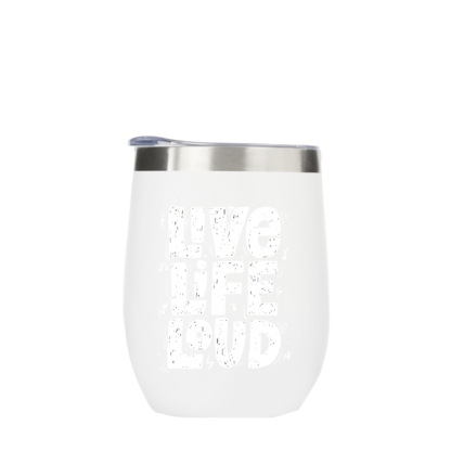 Live Life Loud Metal Drinks Tumbler - Image 3
