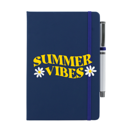 Summer Vibes Personalised Notebook with Pen - Image 7
