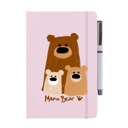 Mama Bear Personalised Notebook with Pen - Image 13