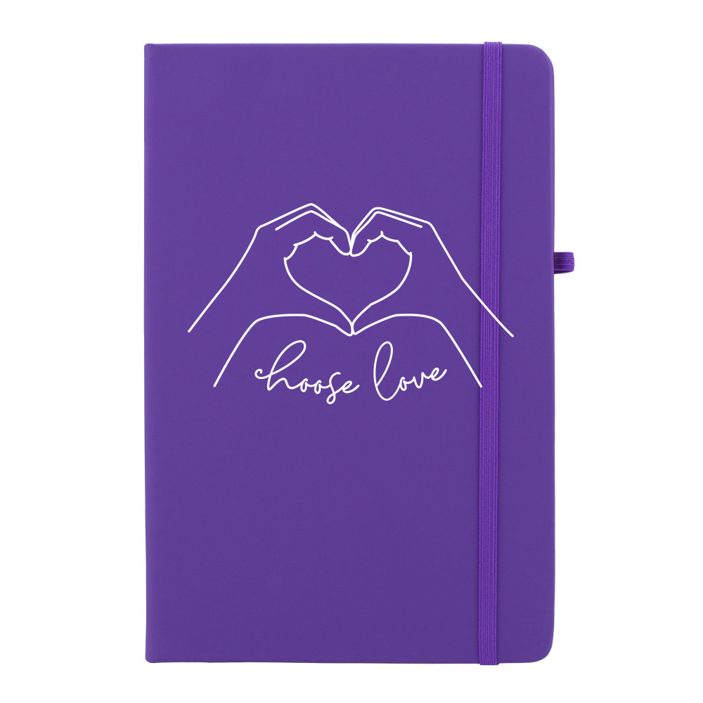 Choose Love Personalised Soft Feel Notebook - Image 8