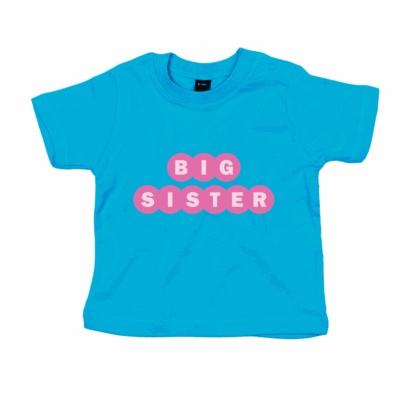 Big Sister Personalised Baby/Toddler T-Shirt - Image 8