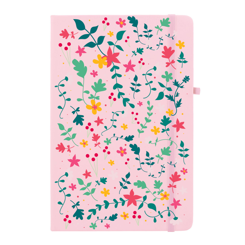 Floral Pattern Personalised Notebook - Image 3