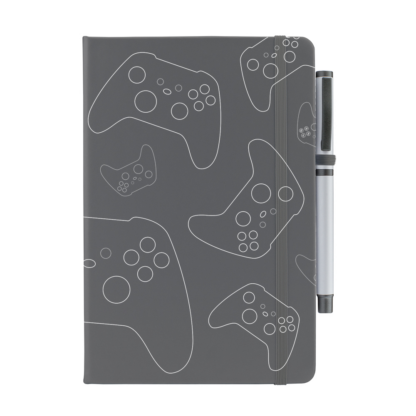 Game Controllers Personalised Notebook with Pen - Image 5