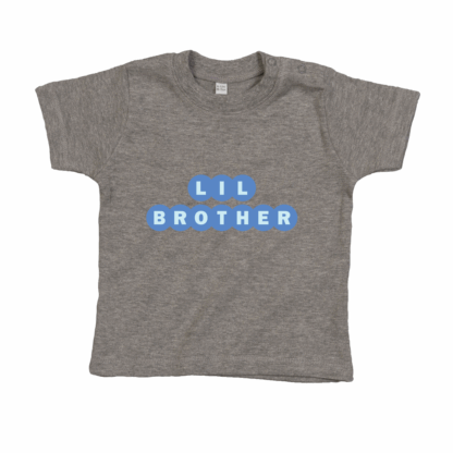 Lil Brother Personalised Baby/Toddler T-Shirt - Image 10