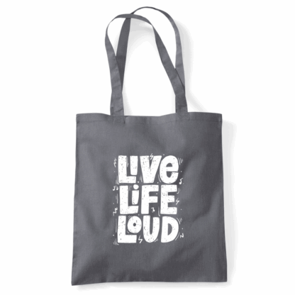 Live Life Loud Tote Bag - Image 18
