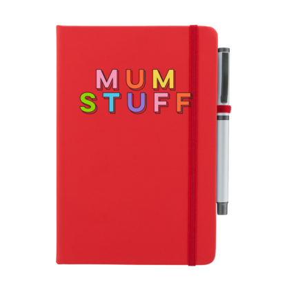 Mum Stuff Personalised Notebook with Pen - Image 7