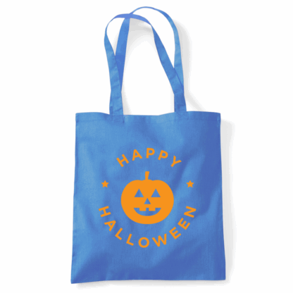Happy Halloween Pumpkin Personalised Tote Bag - Image 21