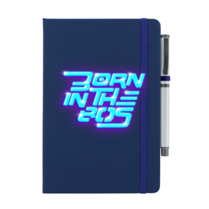Born in The 80s Personalised Notebook with Pen - Image 4