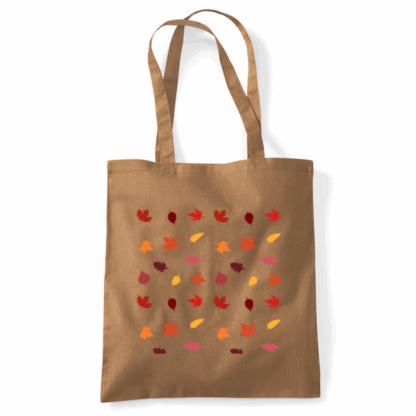 Autumn Leaves Cotton Tote Bag - Image 48
