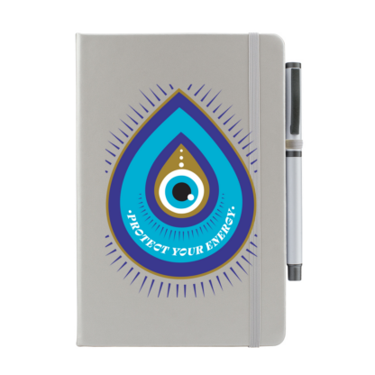 Protect Your Energy Personalised Notebook with Pen - Image 2